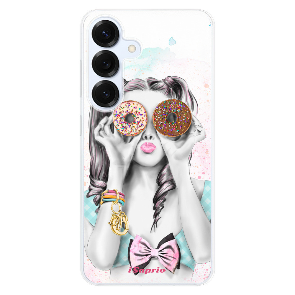 Odolné silikónové puzdro iSaprio - Donuts 10 - Samsung Galaxy S25