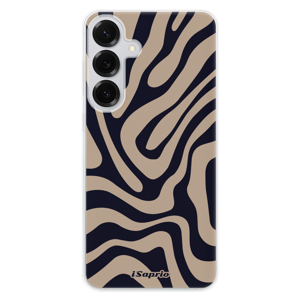 Odolné silikónové puzdro iSaprio - Zebra Black - Samsung Galaxy S25+