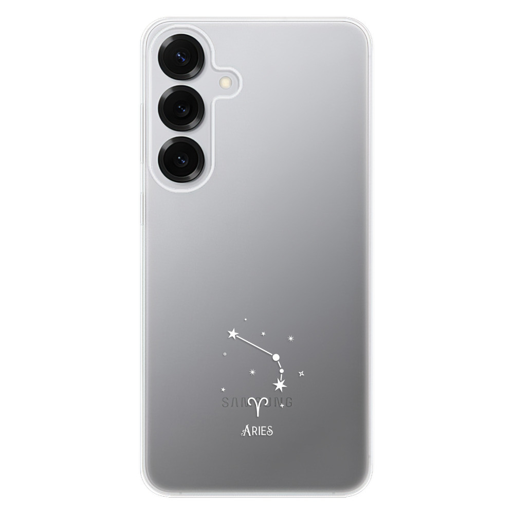 Odolné silikónové puzdro iSaprio - čiré - Beran - Samsung Galaxy S25+