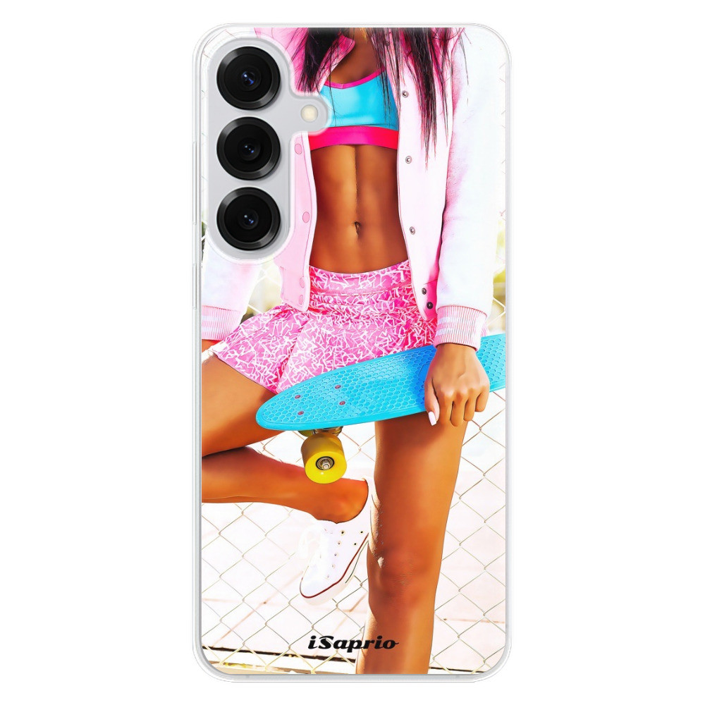 Odolné silikónové puzdro iSaprio - Skate girl 01 - Samsung Galaxy S25+