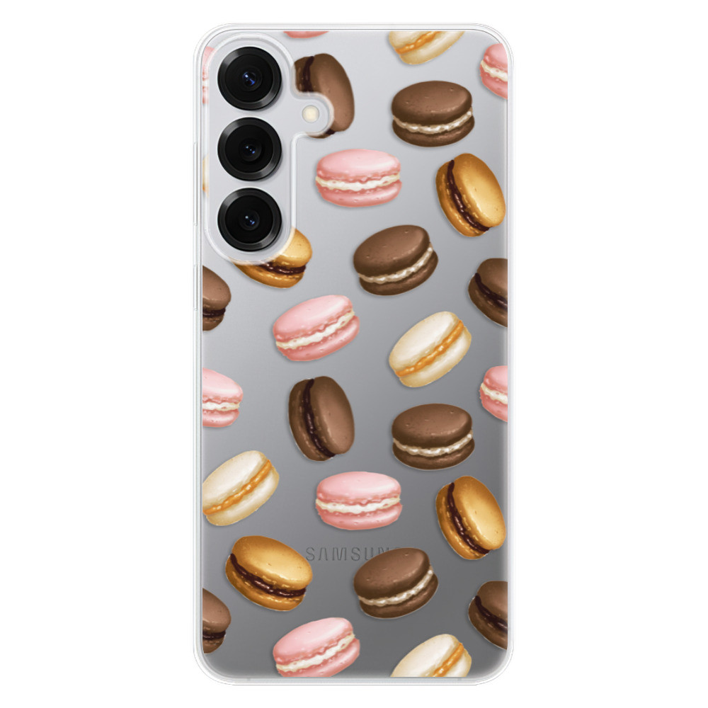 Odolné silikónové puzdro iSaprio - Macaron Pattern - Samsung Galaxy S25+