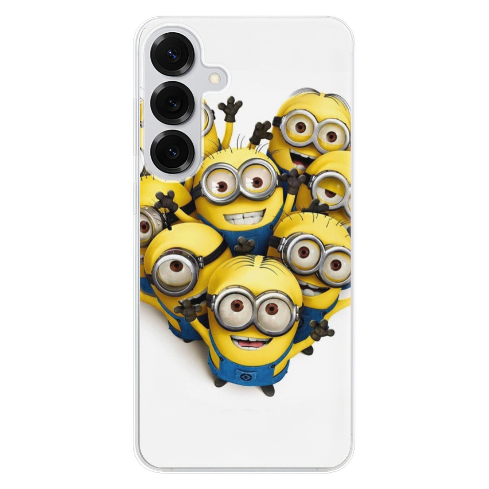 Odolné silikónové puzdro iSaprio - Mimons 01 - Samsung Galaxy S25+