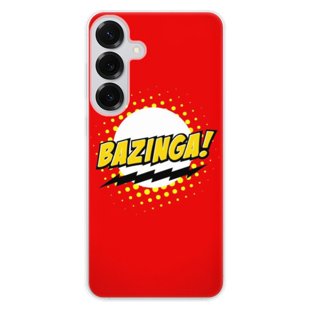 Odolné silikónové puzdro iSaprio - Bazinga 01 - Samsung Galaxy S25+