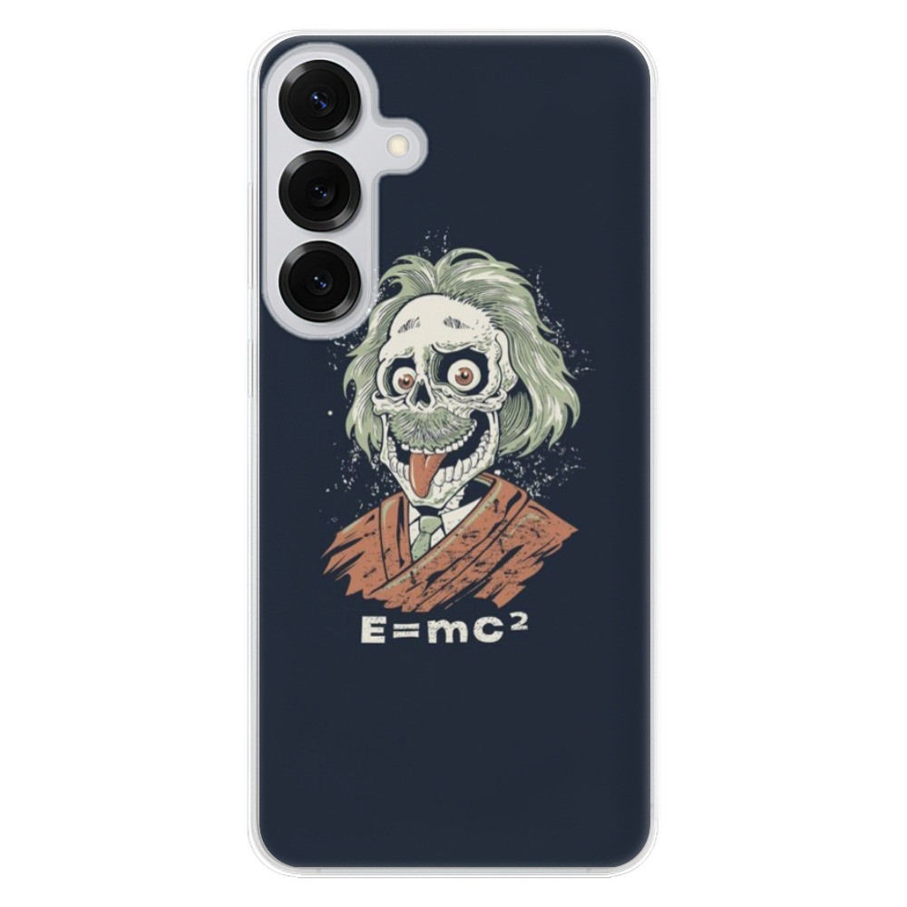 Odolné silikónové puzdro iSaprio - Einstein 01 - Samsung Galaxy S25+