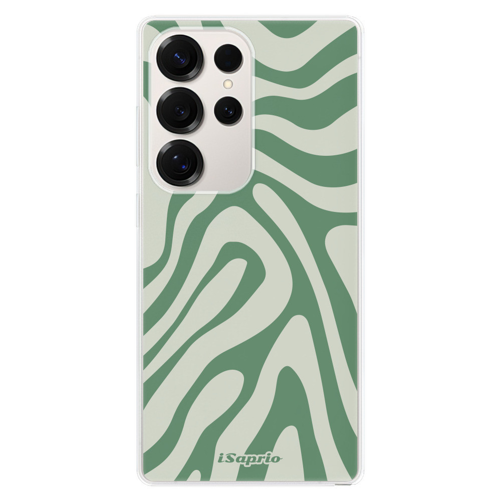 Odolné silikónové puzdro iSaprio - Zebra Green - Samsung Galaxy S25 Ultra