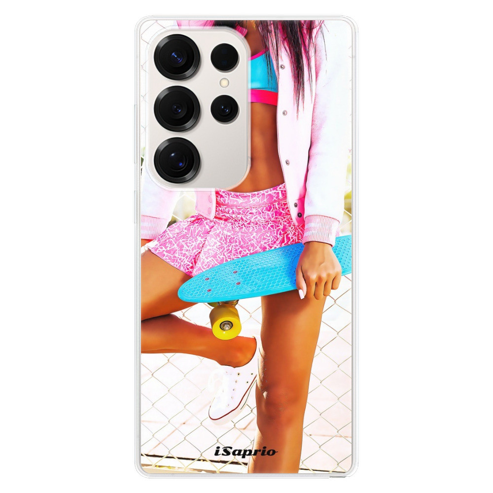 Odolné silikónové puzdro iSaprio - Skate girl 01 - Samsung Galaxy S25 Ultra