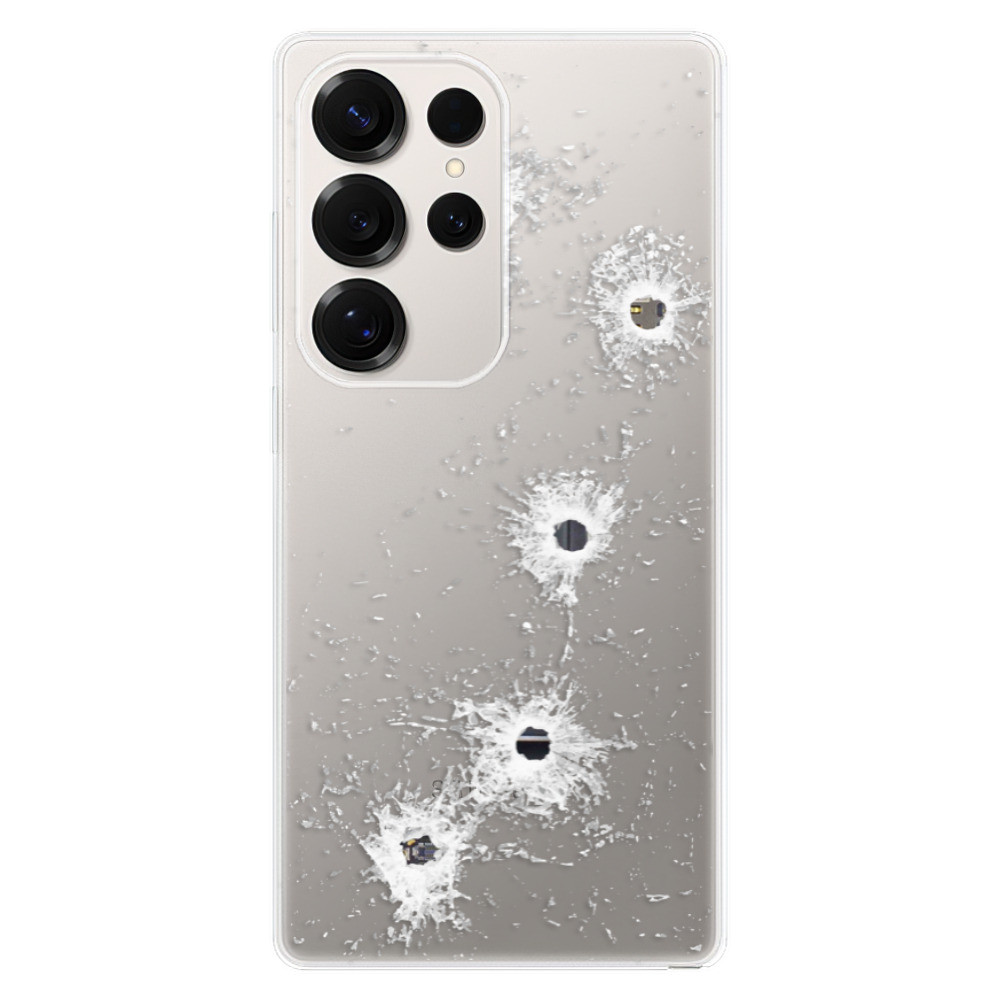 Odolné silikónové puzdro iSaprio - Gunshots - Samsung Galaxy S25 Ultra