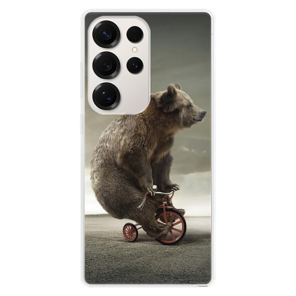 Odolné silikónové puzdro iSaprio - Bear 01 - Samsung Galaxy S25 Ultra