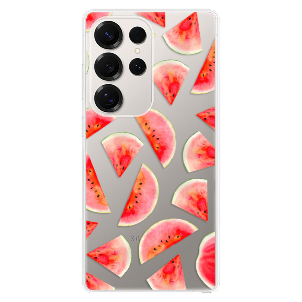 Odolné silikónové puzdro iSaprio - Melon Pattern 02 - Samsung Galaxy S25 Ultra