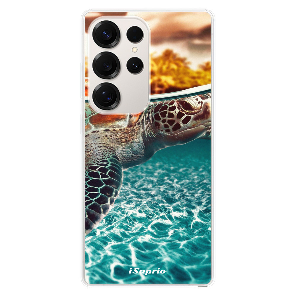 Odolné silikónové puzdro iSaprio - Turtle 01 - Samsung Galaxy S25 Ultra