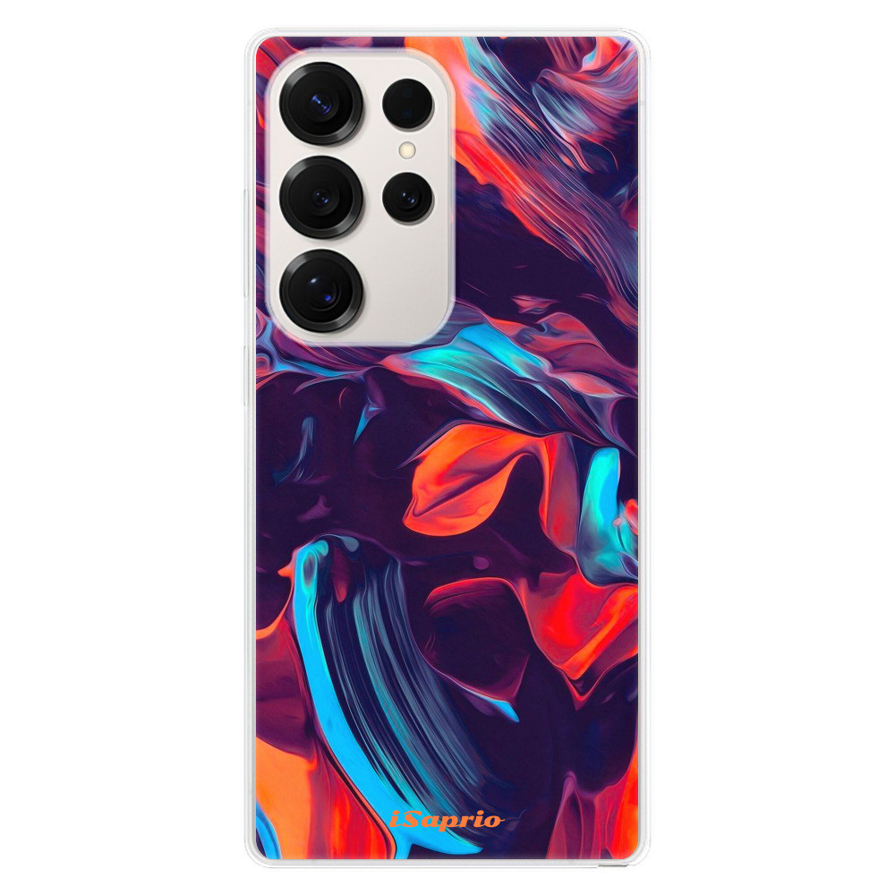 Odolné silikónové puzdro iSaprio - Color Marble 19 - Samsung Galaxy S25 Ultra