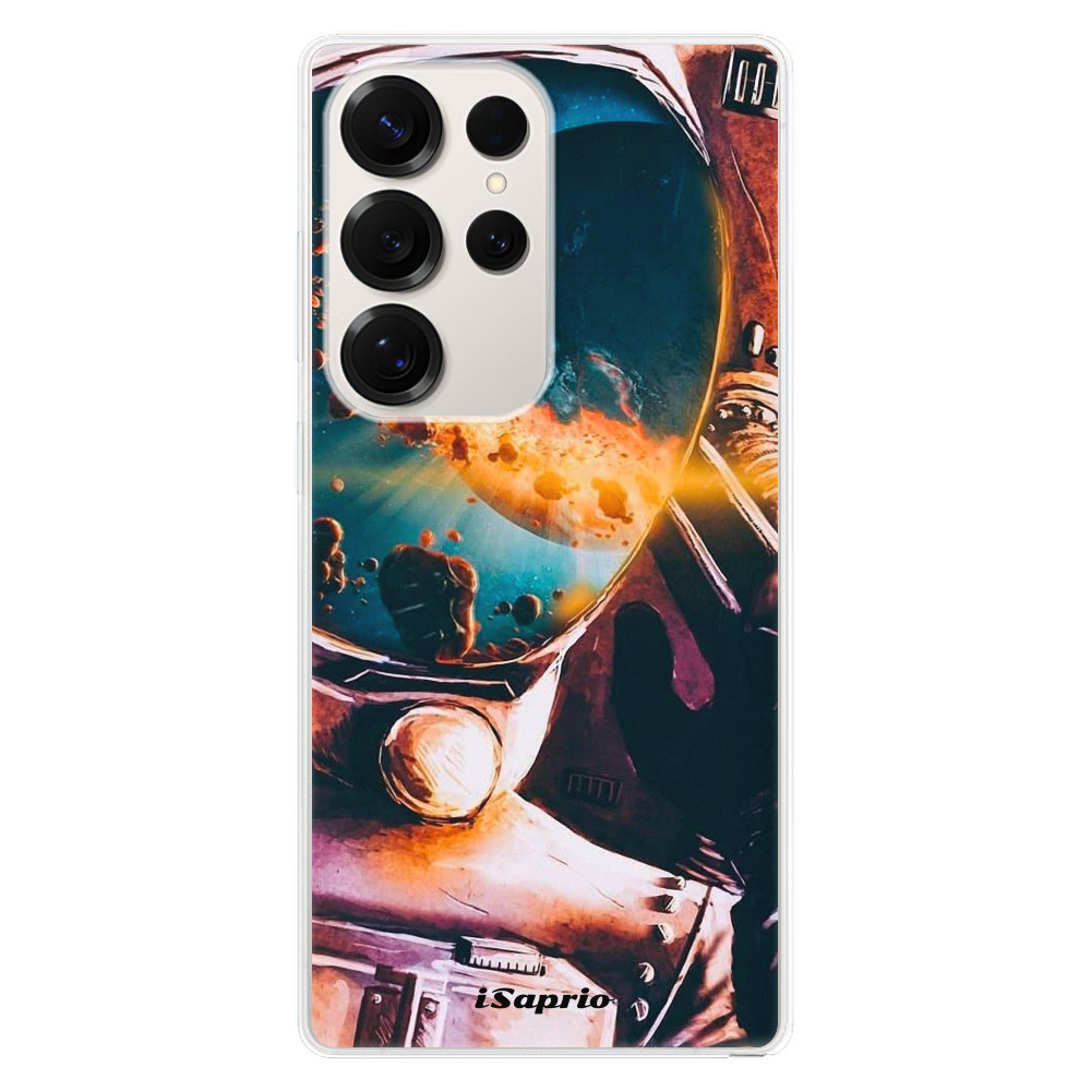 Odolné silikónové puzdro iSaprio - Astronaut 01 - Samsung Galaxy S25 Ultra