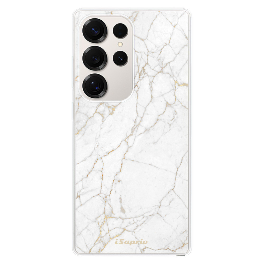 Odolné silikónové puzdro iSaprio - GoldMarble 13 - Samsung Galaxy S25 Ultra