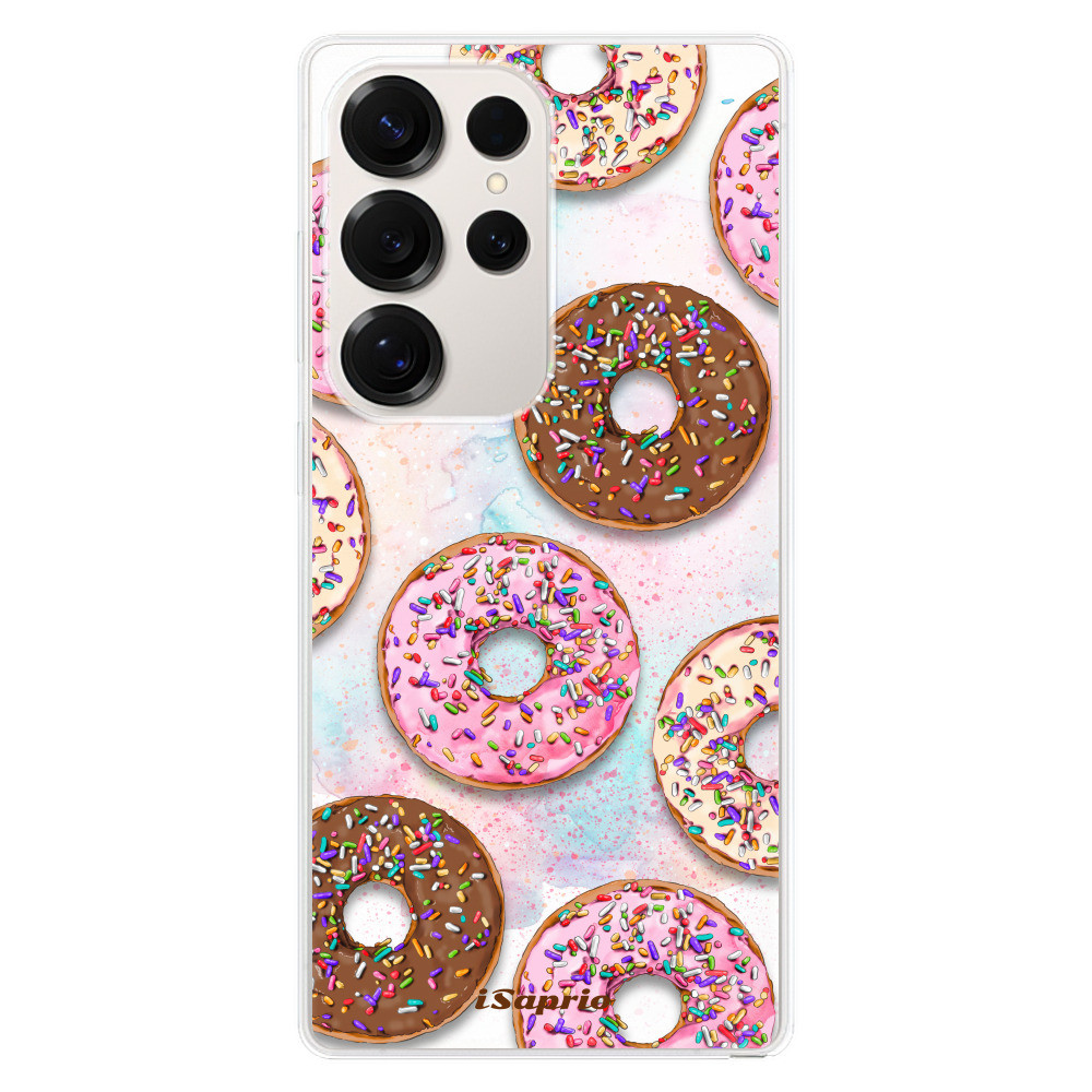 Odolné silikónové puzdro iSaprio - Donuts 11 - Samsung Galaxy S25 Ultra