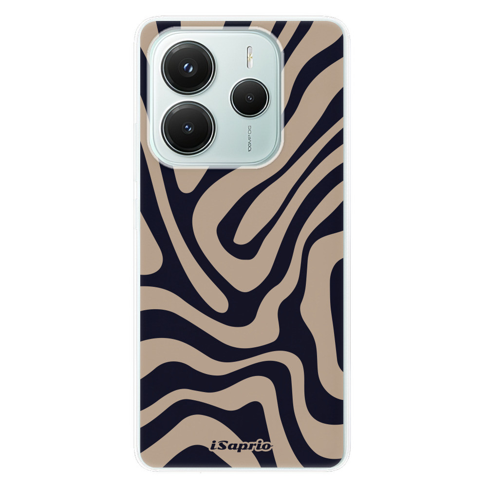 Odolné silikónové puzdro iSaprio - Zebra Black - Xiaomi Redmi Note 14 5G