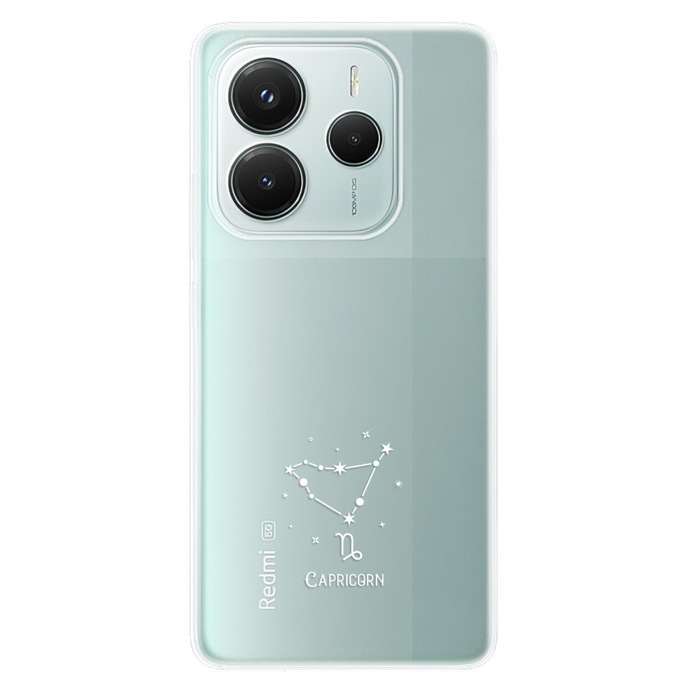 Odolné silikónové puzdro iSaprio - čiré - Kozoroh - Xiaomi Redmi Note 14 5G