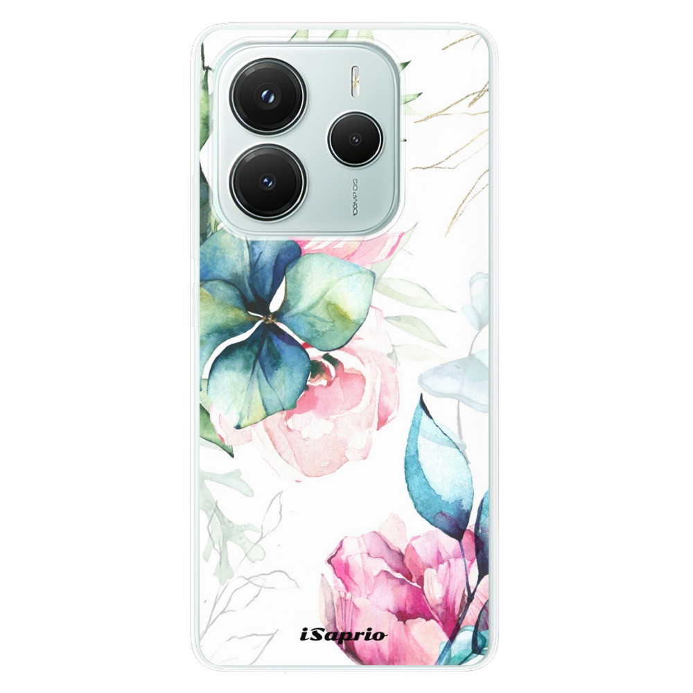 Odolné silikónové puzdro iSaprio - Flower Art 01 - Xiaomi Redmi Note 14 5G