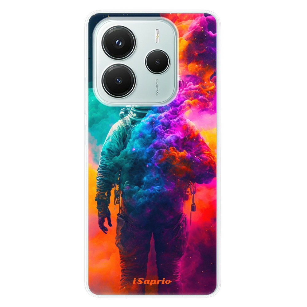 Odolné silikónové puzdro iSaprio - Astronaut in Colors - Xiaomi Redmi Note 14 5G