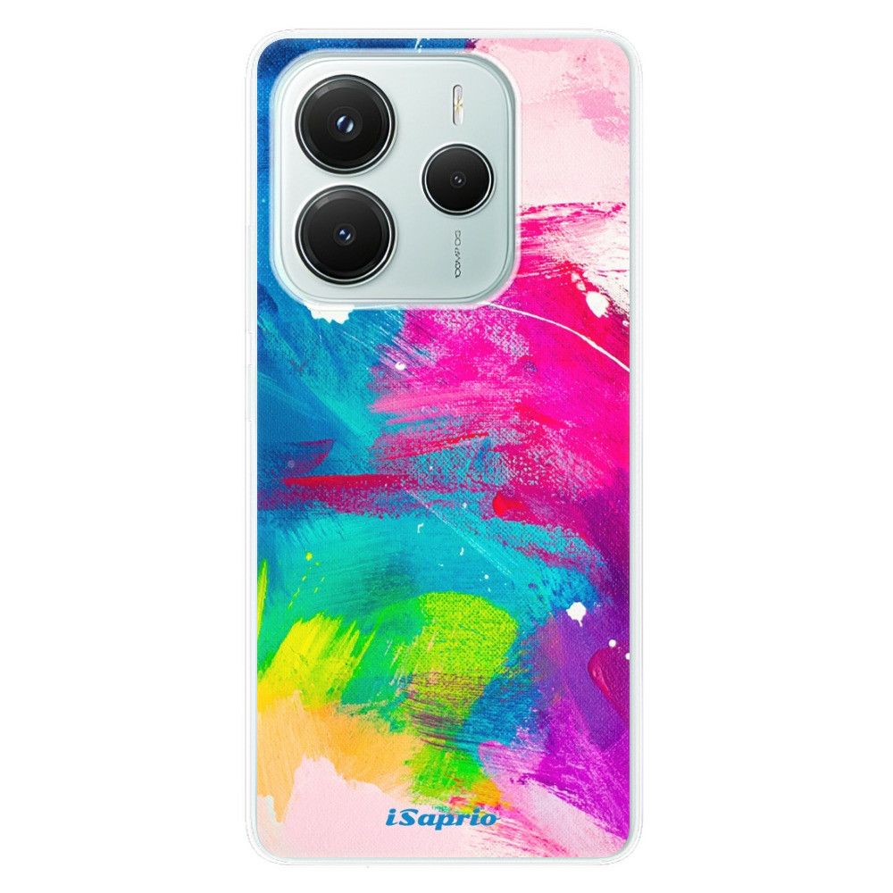 Odolné silikónové puzdro iSaprio - Abstract Paint 03 - Xiaomi Redmi Note 14 5G