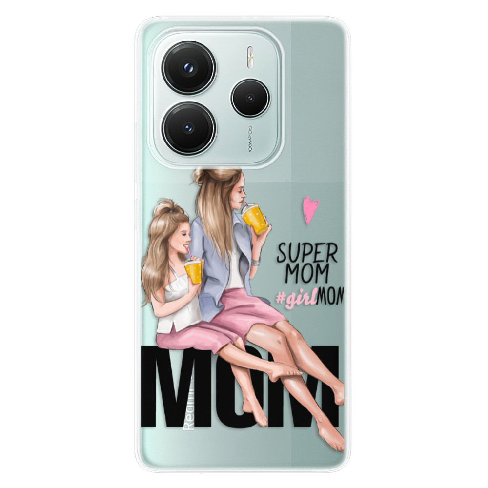 Odolné silikónové puzdro iSaprio - Milk Shake - Blond - Xiaomi Redmi Note 14 5G