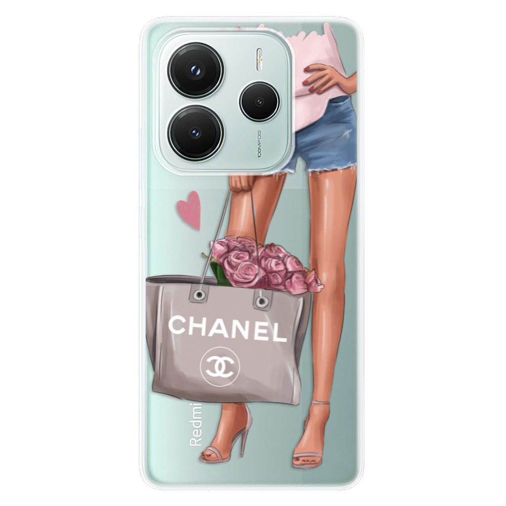 Odolné silikónové puzdro iSaprio - Fashion Bag - Xiaomi Redmi Note 14 5G