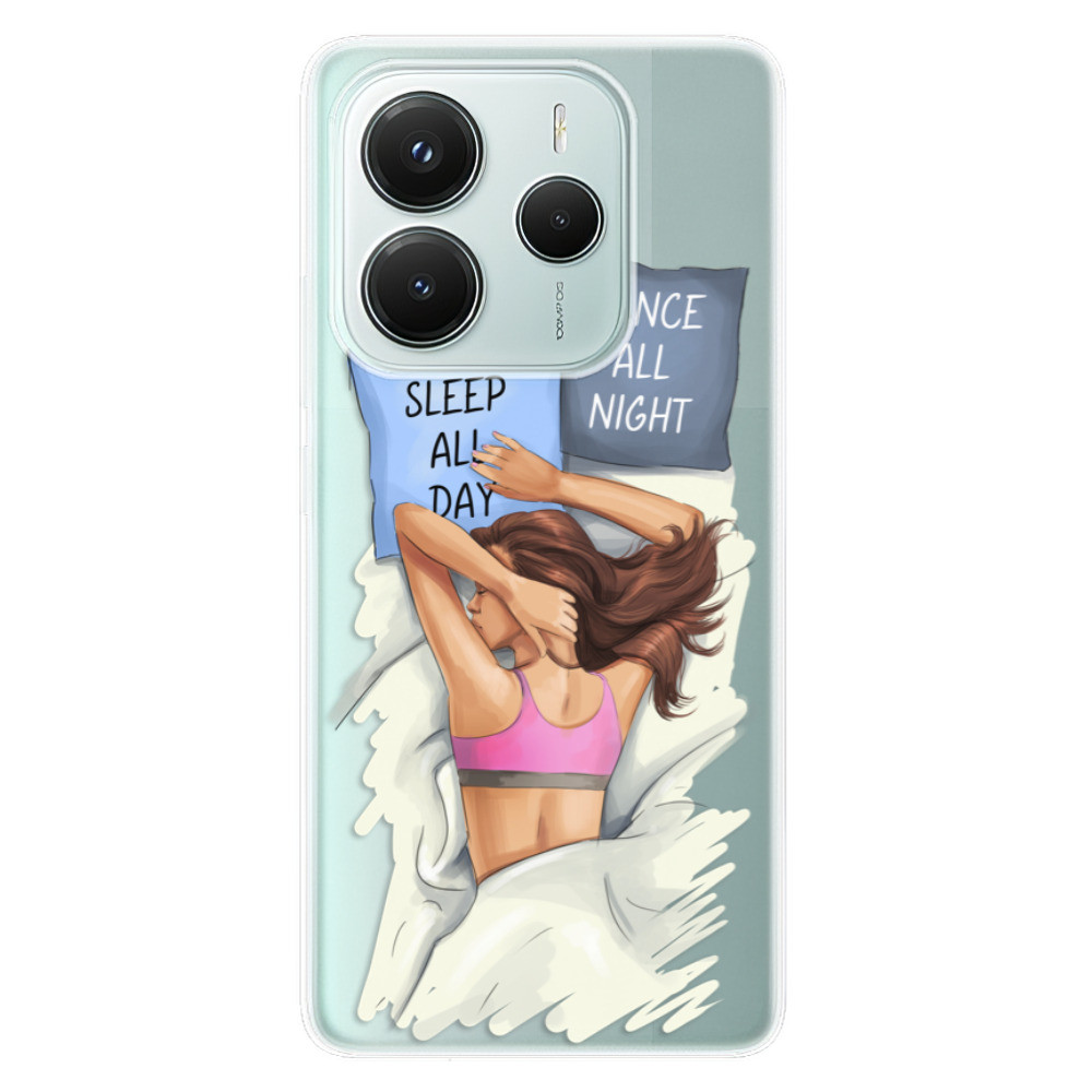 Odolné silikónové puzdro iSaprio - Dance and Sleep - Xiaomi Redmi Note 14 5G