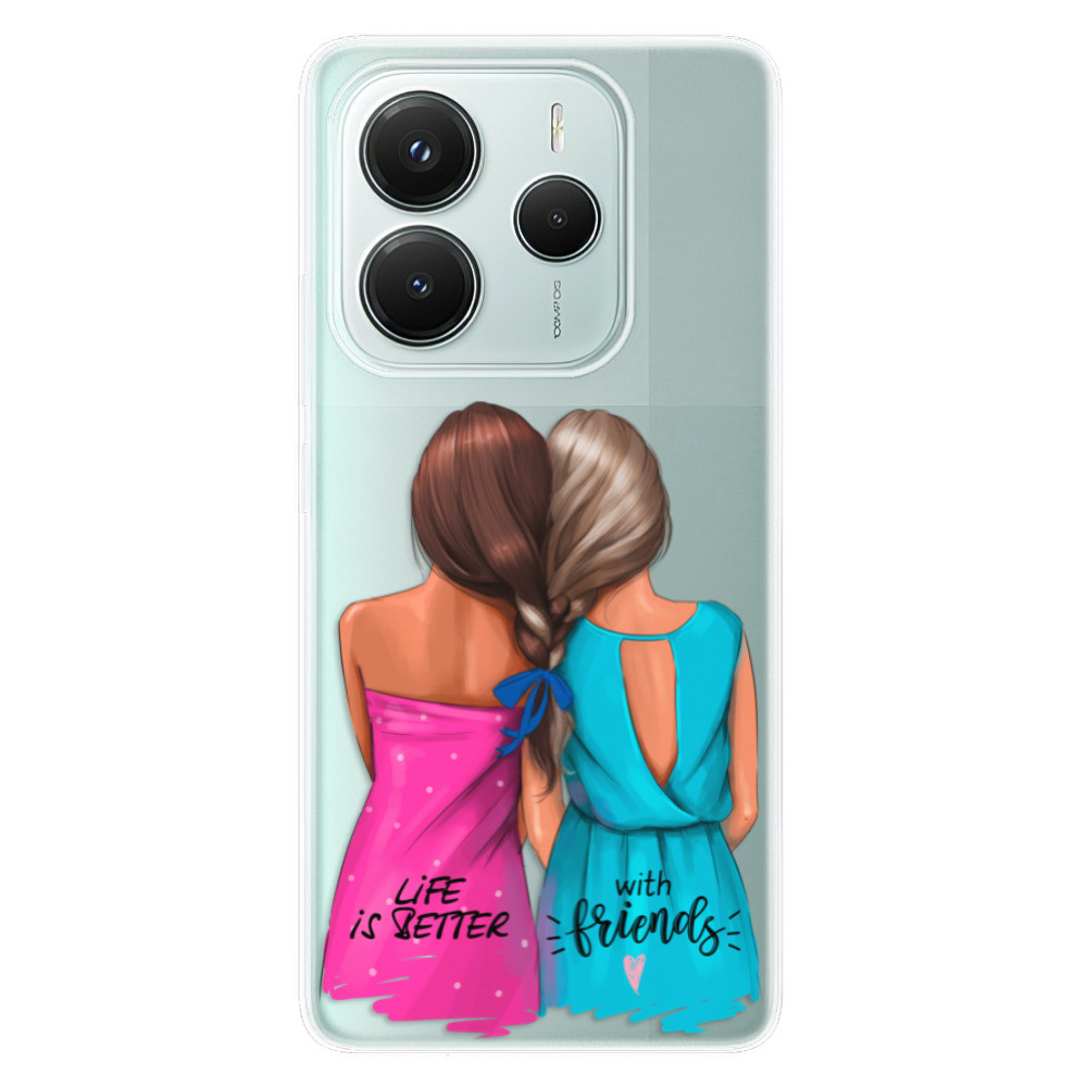 Odolné silikónové puzdro iSaprio - Best Friends - Xiaomi Redmi Note 14 5G