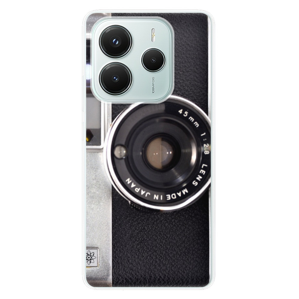 Odolné silikónové puzdro iSaprio - Vintage Camera 01 - Xiaomi Redmi Note 14 5G