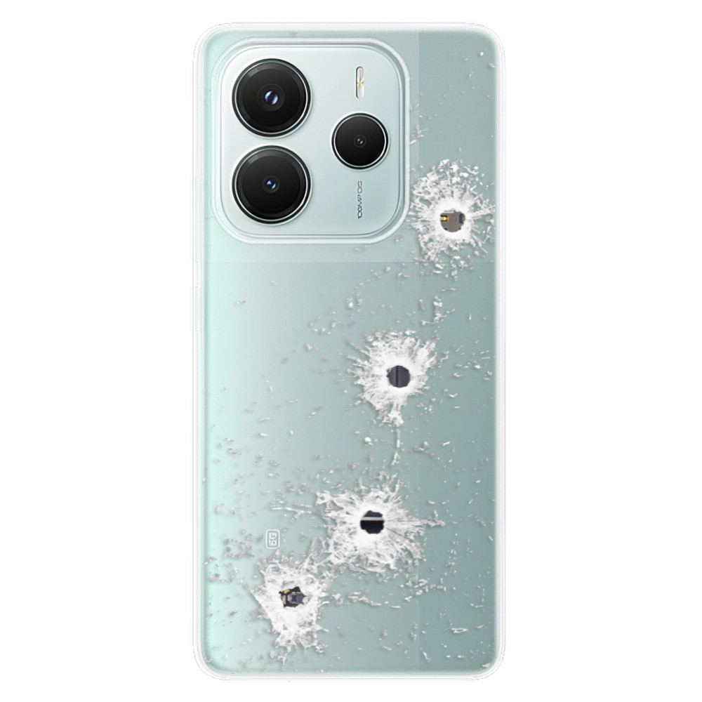 Odolné silikónové puzdro iSaprio - Gunshots - Xiaomi Redmi Note 14 5G