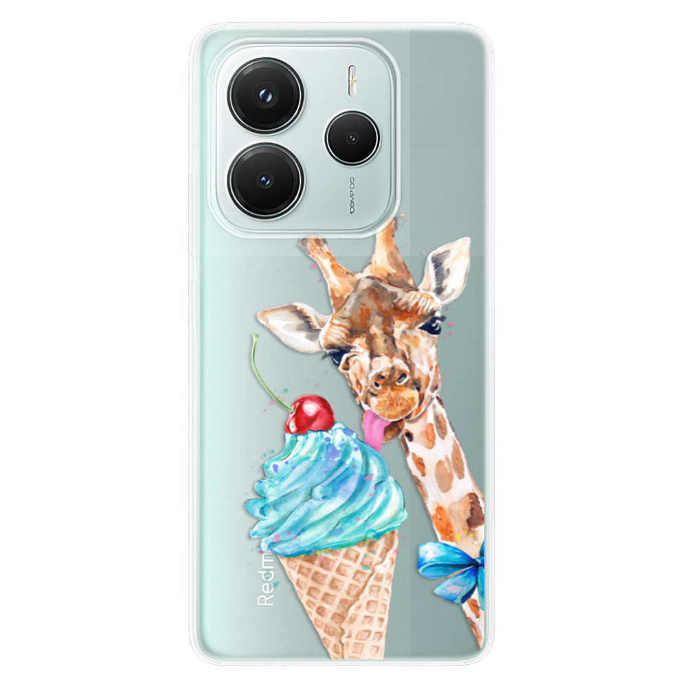 Odolné silikónové puzdro iSaprio - Love Ice-Cream - Xiaomi Redmi Note 14 5G
