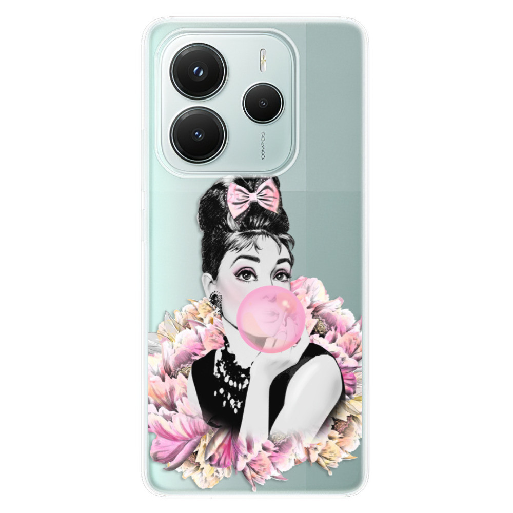 Odolné silikónové puzdro iSaprio - Pink Bubble - Xiaomi Redmi Note 14 5G