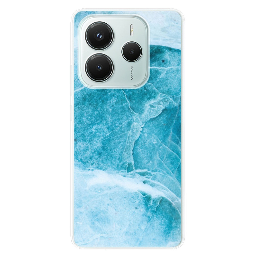 Odolné silikónové puzdro iSaprio - Blue Marble - Xiaomi Redmi Note 14 5G