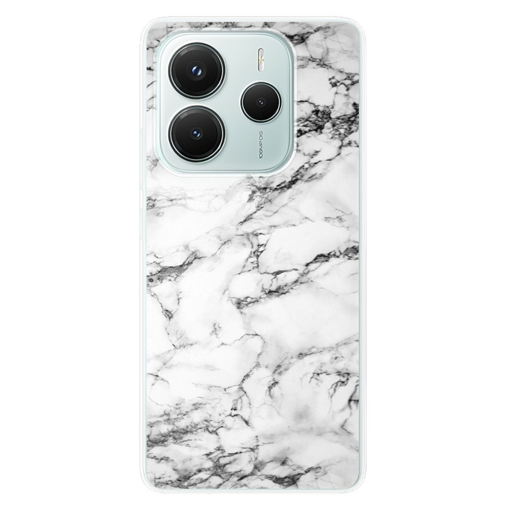 Odolné silikónové puzdro iSaprio - White Marble 01 - Xiaomi Redmi Note 14 5G