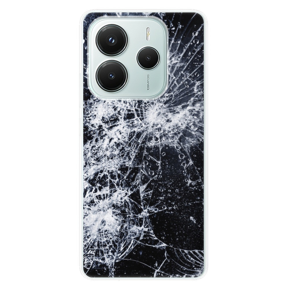 Odolné silikónové puzdro iSaprio - Cracked - Xiaomi Redmi Note 14 5G