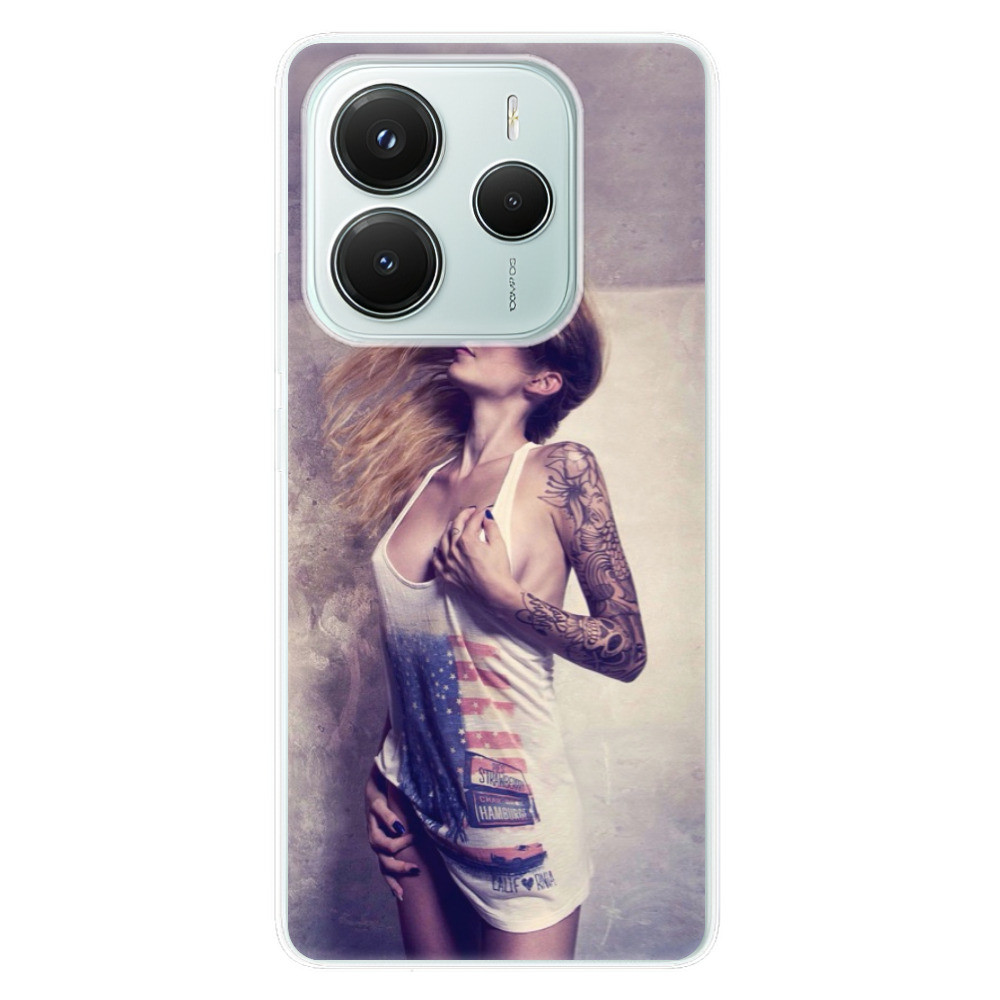 Odolné silikónové puzdro iSaprio - Girl 01 - Xiaomi Redmi Note 14 5G