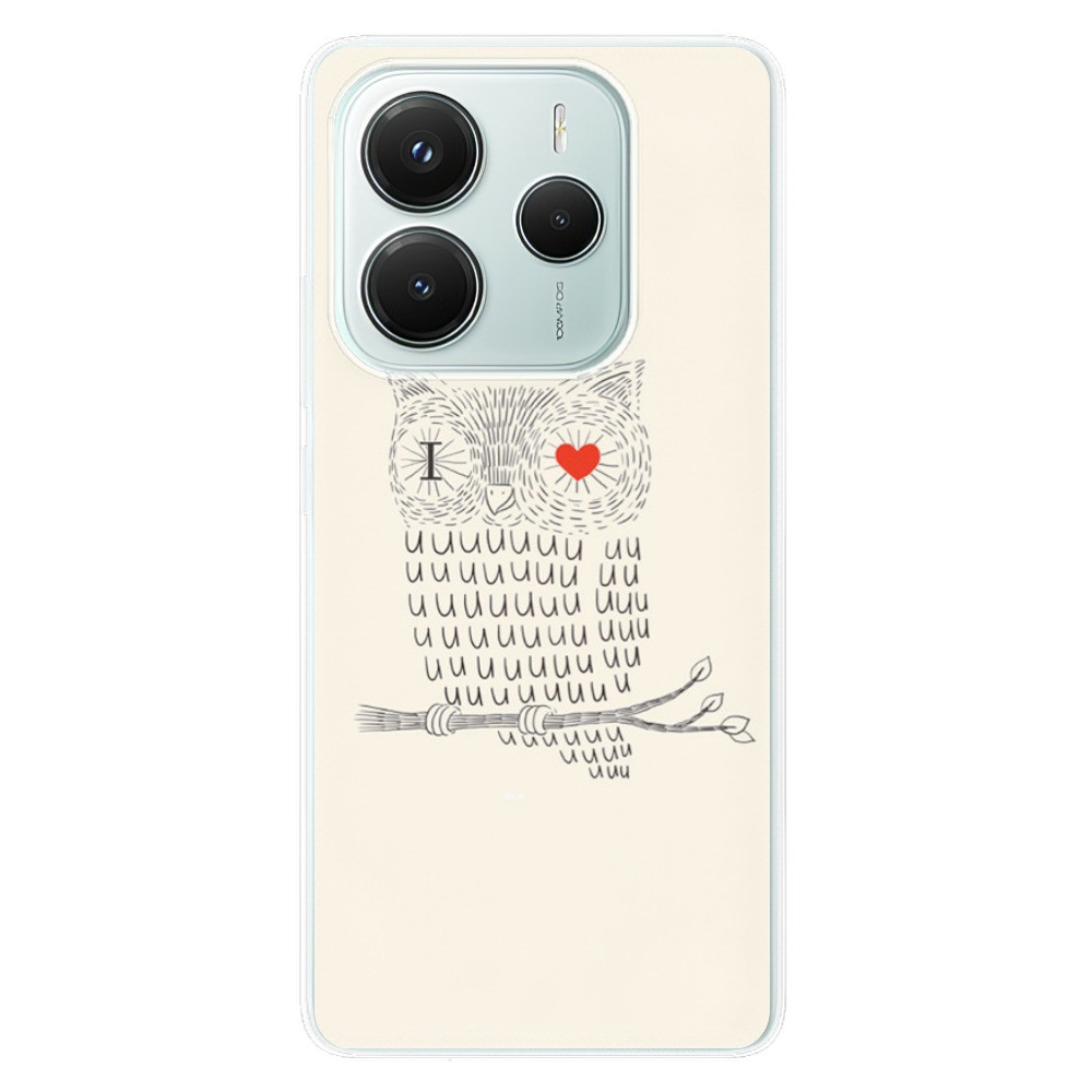 Odolné silikónové puzdro iSaprio - I Love You 01 - Xiaomi Redmi Note 14 5G