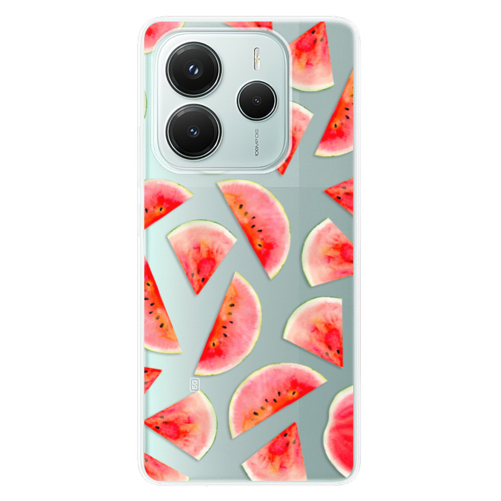 Odolné silikónové puzdro iSaprio - Melon Pattern 02 - Xiaomi Redmi Note 14 5G