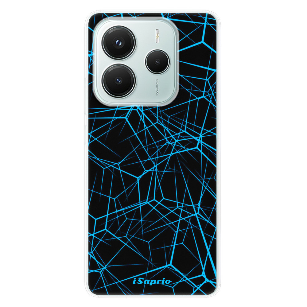 Odolné silikónové puzdro iSaprio - Abstract Outlines 12 - Xiaomi Redmi Note 14 5G