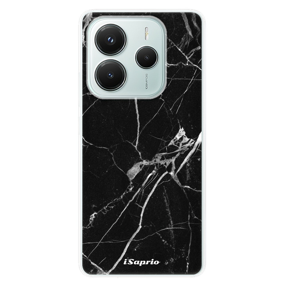 Odolné silikónové puzdro iSaprio - Black Marble 18 - Xiaomi Redmi Note 14 5G