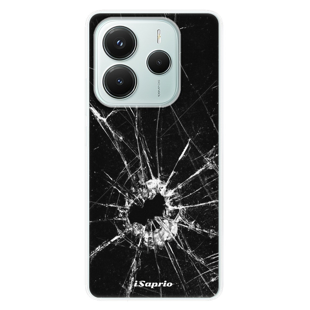 Odolné silikónové puzdro iSaprio - Broken Glass 10 - Xiaomi Redmi Note 14 5G