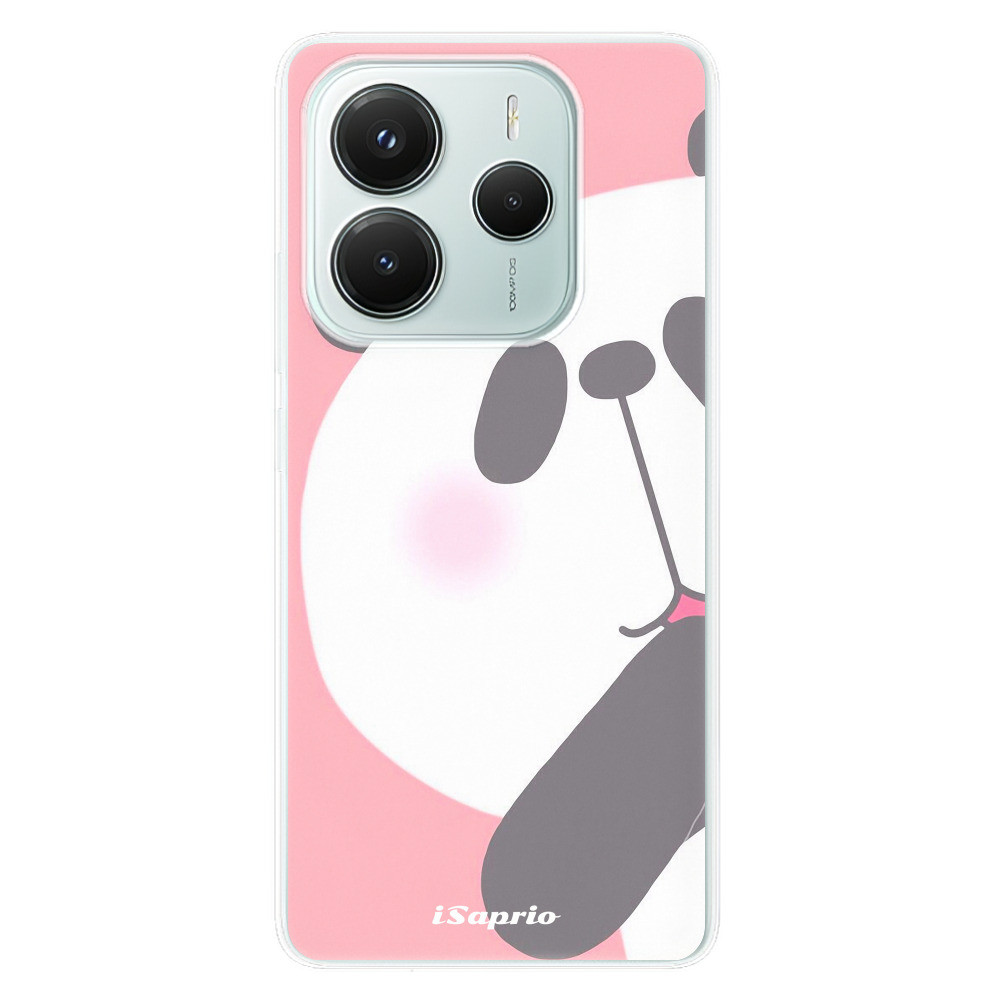 Odolné silikónové puzdro iSaprio - Panda 01 - Xiaomi Redmi Note 14 5G