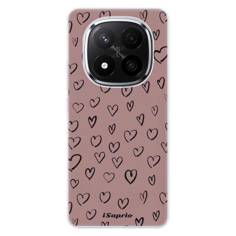 Odolné silikónové puzdro iSaprio - Heart Dark - Xiaomi Redmi Note 14 Pro 5G/14 Pro+ 5G