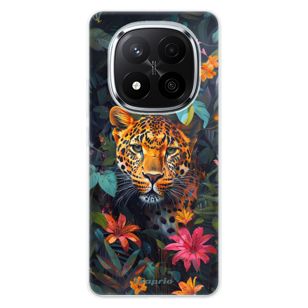 Odolné silikónové puzdro iSaprio - Flower Jaguar - Xiaomi Redmi Note 14 Pro 5G/14 Pro+ 5G