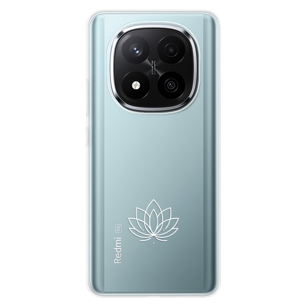 Odolné silikónové puzdro iSaprio - čiré - Lotos - Xiaomi Redmi Note 14 Pro 5G/14 Pro+ 5G