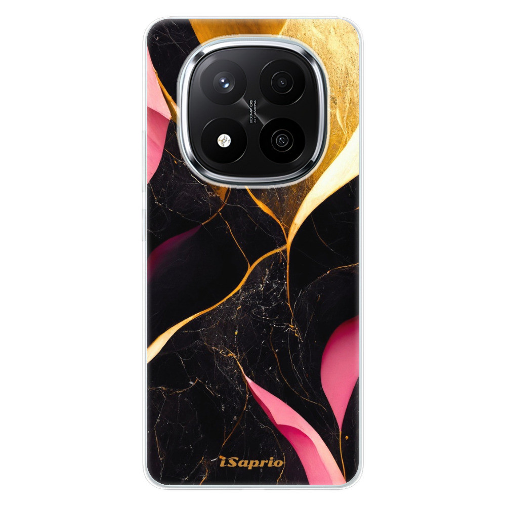 Odolné silikónové puzdro iSaprio - Gold Pink Marble - Xiaomi Redmi Note 14 Pro 5G/14 Pro+ 5G