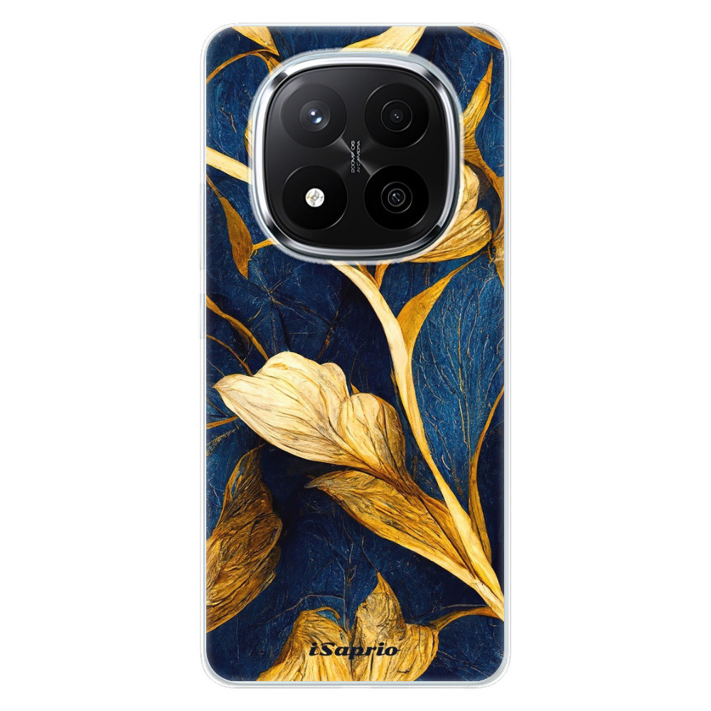 Odolné silikónové puzdro iSaprio - Gold Leaves - Xiaomi Redmi Note 14 Pro 5G/14 Pro+ 5G