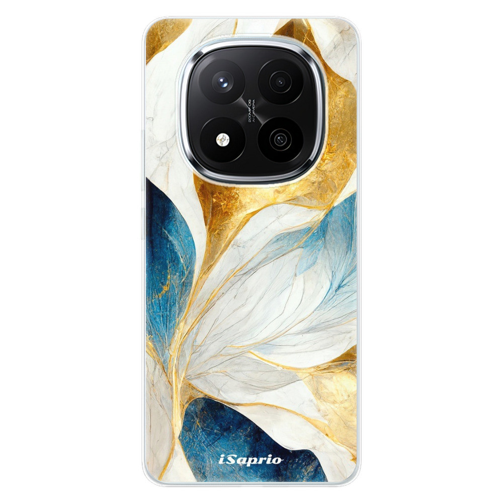 Odolné silikónové puzdro iSaprio - Blue Leaves - Xiaomi Redmi Note 14 Pro 5G/14 Pro+ 5G