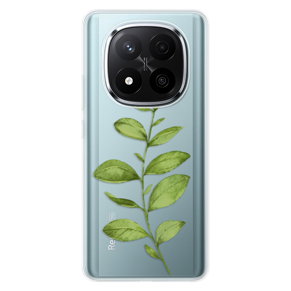 Odolné silikónové puzdro iSaprio - Green Plant 01 - Xiaomi Redmi Note 14 Pro 5G/14 Pro+ 5G