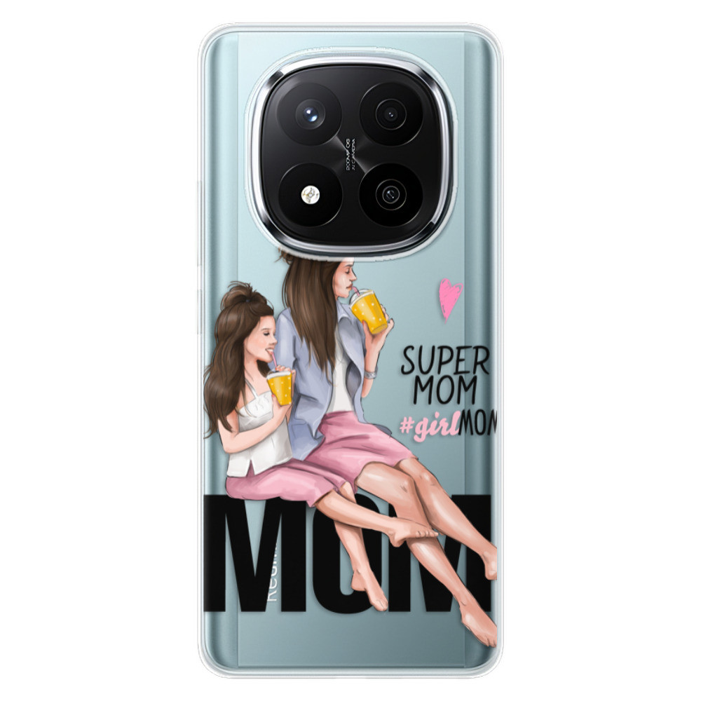 Odolné silikónové puzdro iSaprio - Milk Shake - Brunette - Xiaomi Redmi Note 14 Pro 5G/14 Pro+ 5G
