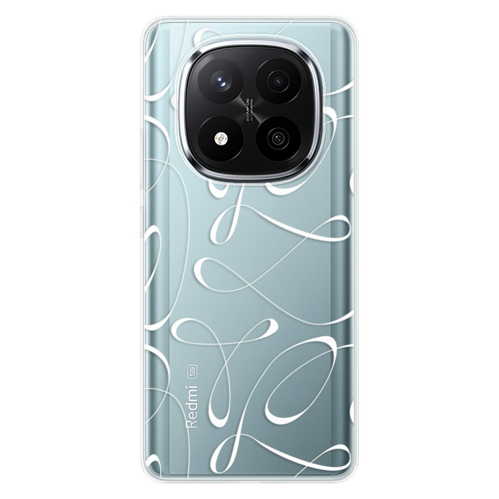 Odolné silikónové puzdro iSaprio - Fancy - white - Xiaomi Redmi Note 14 Pro 5G/14 Pro+ 5G